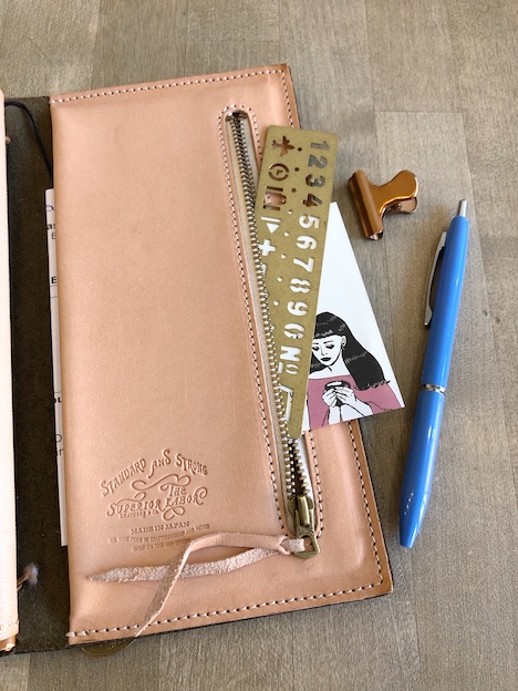 Original leather insert by 1.61 Soft Goods, high quality leather insert for  Traveler's Notebook — 1.61 Soft Goods